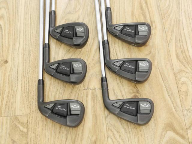 Iron set : Callaway : ชุดเหล็ก Callaway Rogue Pro CF18 (ออกปี 2018 นุ่ม มัน คม) มีเหล็ก 5-Pw (6 ชิ้น) ก้านเหล็ก NS Pro Modus 120 Flex S