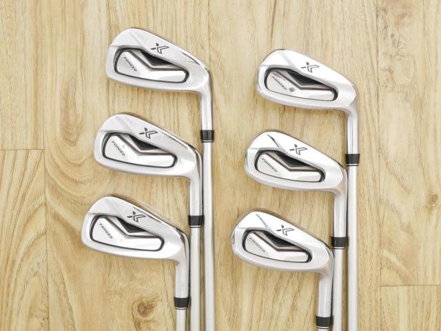 Iron set : XXIO : ชุดเหล็ก XXIO X Forged (รุ่นปี 2021) มีเหล็ก 6-Pw,Aw (6 ชิ้น) ก้านกราไฟต์ Fujikura MCI 80 Flex R