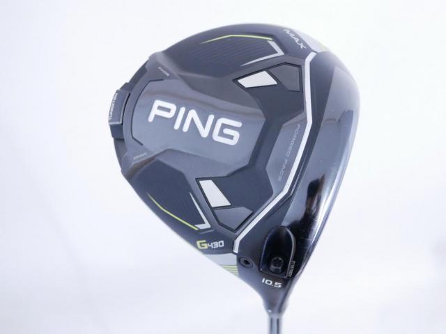 Driver : PING : ไดรเวอร์ Ping G430 Max (รุ่นปี 2023) Loft 10.5 (ปรับได้) ก้าน Ping Alta J CB Flex SR