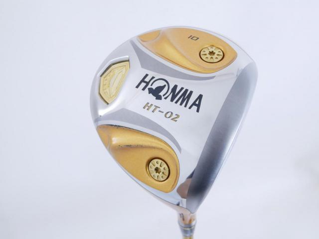 Driver : Honma : **ก้าน 5 ดาว** ไดรเวอร์ Honma HT-02 (460cc. หน้าเด้ง) Loft 10 ก้าน ARMRQ HT48 Flex R (5 ดาว)
