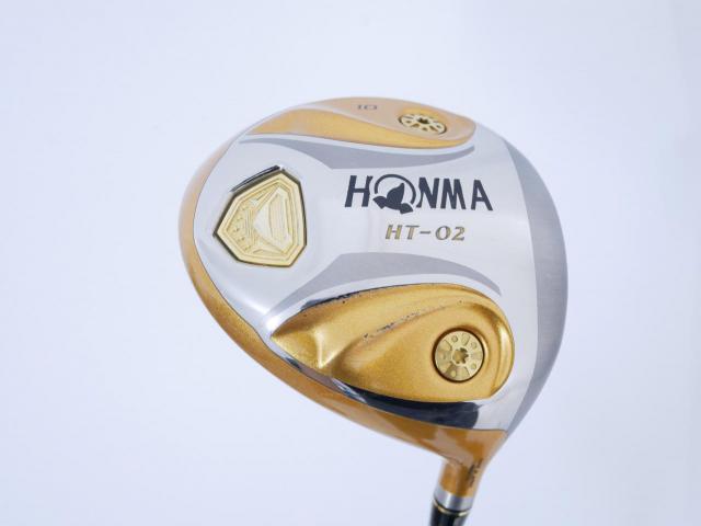 Driver : Honma : **ก้าน 5 ดาว** ไดรเวอร์ Honma HT-02 (460cc. หน้าเด้ง) Loft 10 ก้าน ARMRQ HT48 Flex R (5 ดาว)