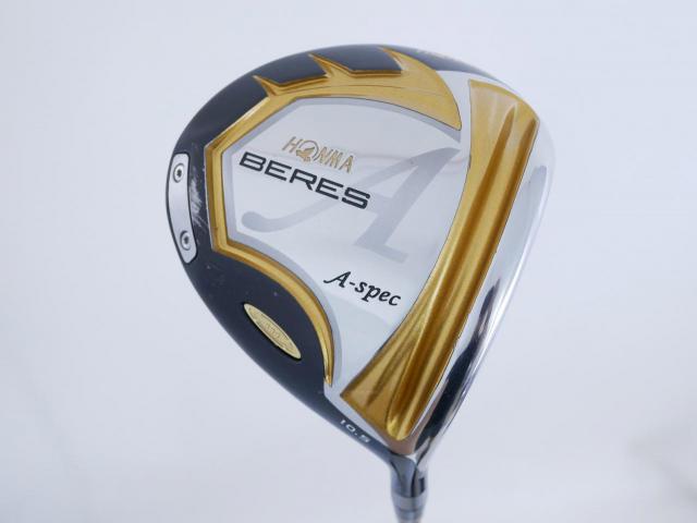 Driver : Honma : **ก้าน 3 ดาว** ไดรเวอร์ Honma Beres A-Spec II (ออกปี 2021 หน้าเด้งเกินกฏ) Loft 10.5 ก้าน ARMRQ A-Spec (47) Flex R (3 ดาว)
