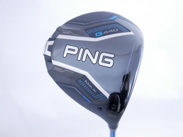 Driver : PING : ไดรเวอร์ Ping G440 Max (รุ่นล่าสุด ออกปี 2025 Japan Spec) Loft 10.5 ก้าน Ping Alta J CB Flex R