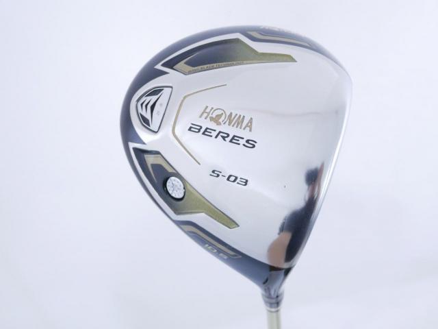 Driver : Honma : Honma Beres S-03 (ปี 2015) Loft 10.5 ก้าน ARMRQ 8 (49) Flex R (2 ดาว)