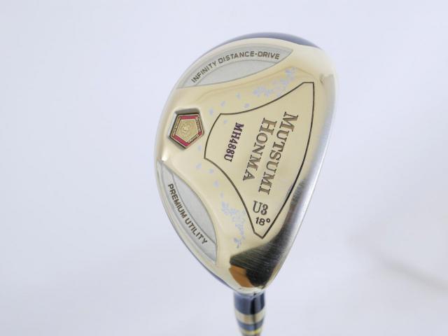 Fairway Wood : Other Brand : ไม้กระเทย Mutsumi Honma MH488U Loft 18 Flex R