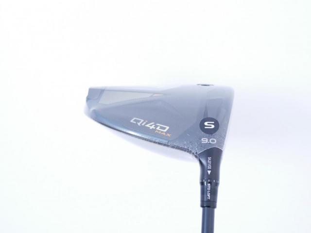 Driver : Taylormade : **ของใหม่ ยังไม่แกะพลาสติก** ไดรเวอร์ Taylormade Qi4D MAX (รุ่นใหม่ล่าสุด ออกปี 2026) Loft 9 ก้าน Mitsubishi REAX 50 Flex S