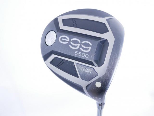 Driver : PRGR : ไดรเวอร์ PRGR EGG 5500 Impact (ปี 2020 ตีง่ายมากๆ ก้านสั้นกว่ารุ่นปกติ) Loft 10.5 ก้าน M-40 Flex SR