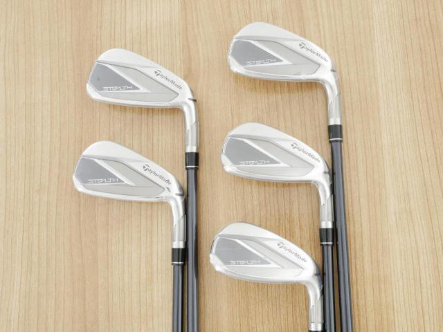 Iron set : Taylormade : **ของใหม่ ยังไม่แกะพลาสติก** ชุดเหล็ก Taylormade Stealth (ออกปี 2022 Japan Spec.) มีเหล็ก 6-Pw (5 ชิ้น) ก้านกราไฟต์ Mitsubishi Tensei TM60 Flex R