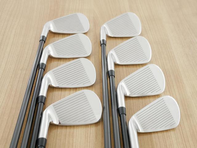 Iron set : Callaway : ชุดเหล็ก Callaway Paradym Ai Smoke HL (ออกปี 2024 ตีง่ายมาก ไกล Japan Spec.) มีเหล็ก 6-Pw,Aw,Gw,Sw (8 ชิ้น) ก้านกราไฟต์ Mitsubishi TENSEI 50 Flex R