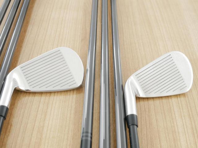 Iron set : Callaway : ชุดเหล็ก Callaway Paradym Ai Smoke HL (ออกปี 2024 ตีง่ายมาก ไกล Japan Spec.) มีเหล็ก 6-Pw,Aw,Gw,Sw (8 ชิ้น) ก้านกราไฟต์ Mitsubishi TENSEI 50 Flex R