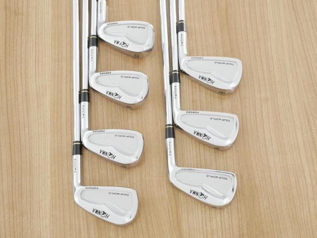Iron set : Honma : ชุดเหล็ก Honma Tour World TW717V (Forged ปี 2015) มีเหล็ก 4-10 (7 ชิ้น) ก้านเหล็ก NS Pro Modus 120 Flex S