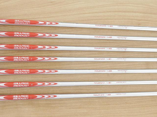 Iron set : Honma : ชุดเหล็ก Honma Tour World TW717V (Forged ปี 2015) มีเหล็ก 4-10 (7 ชิ้น) ก้านเหล็ก NS Pro Modus 120 Flex S