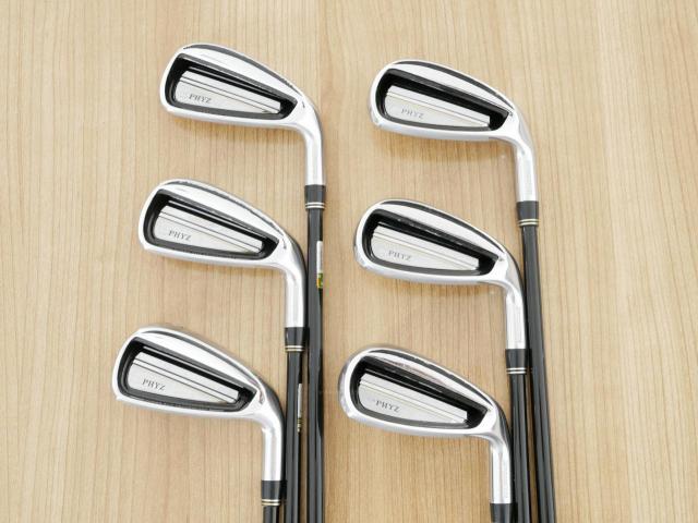 Iron set : Tourstage : ชุดเหล็ก Tourstage PHYZ III (ปี 2017 ซีรี่ย์ท๊อป ใบใหญ่ ตีง่าย ไกล) มีเหล็ก 5-Pw (6 ชิ้น) ก้านกราไฟต์ Flex R