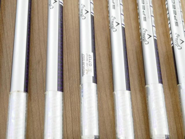 Iron set : Callaway : ชุดเหล็ก Callaway Legacy V (Forged) มีเหล็ก 5-Pw,Sw (7 ชิ้น) ก้านกราไฟต์ Flex R