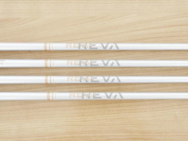 Lady club : All : ชุดเหล็ก Callaway REVA (ปี 2021 ใบใหญ่ ตีง่าย) มีเหล็ก 7-Pw (4 ชิ้น) ก้านกราไฟต์ Flex L
