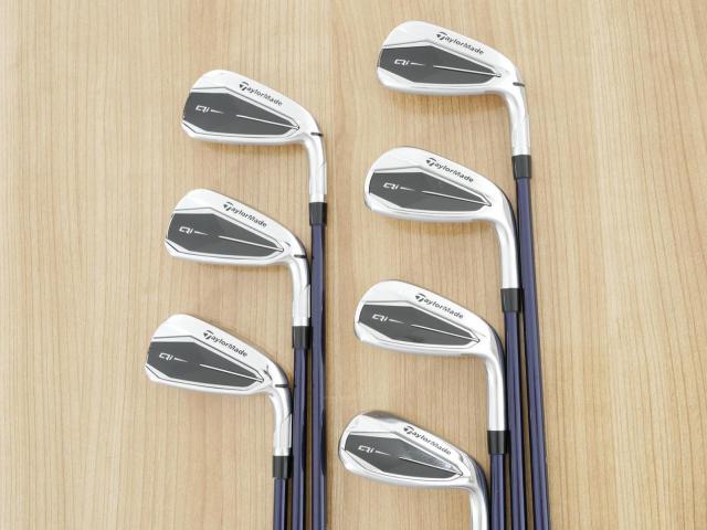 Iron set : Taylormade : ชุดเหล็ก Taylormade Qi (ออกปี 2024 Japan Spec.) มีเหล็ก 5-Pw,Sw (7 ชิ้น) ก้านกราไฟต์ Mitsubishi Diamana TM60 Flex R