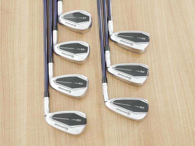 Iron set : Taylormade : ชุดเหล็ก Taylormade Qi (ออกปี 2024 Japan Spec.) มีเหล็ก 5-Pw,Sw (7 ชิ้น) ก้านกราไฟต์ Mitsubishi Diamana TM60 Flex R