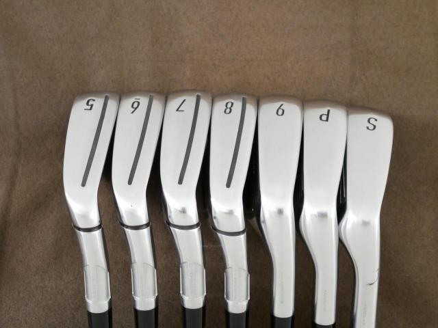 Iron set : Taylormade : ชุดเหล็ก Taylormade Qi (ออกปี 2024 Japan Spec.) มีเหล็ก 5-Pw,Sw (7 ชิ้น) ก้านกราไฟต์ Mitsubishi Diamana TM60 Flex R