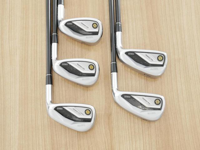 Iron set : Taylormade : ชุดเหล็ก Taylormade Gloire Forged (รุ่นท๊อปสุด Japan Spec.) มีเหล็ก 6-Pw (5 ชิ้น) ก้านกราไฟต์ Flex R