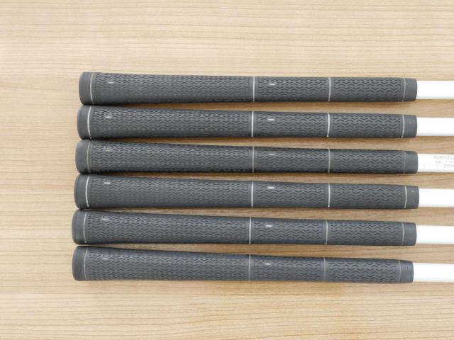 Lady club : All : ชุดเหล็กกระเทย PRGR Super Egg Iron (ปี 2018 ตัวท๊อปสุด หน้าเด้งเกินกฏ ใช้แข่งไม่ได้ ตีไกมลมากๆ) มีเหล็ก 6-Pw,As (6 ชิ้น) ก้านกราไฟต์ Flex L (M-30)