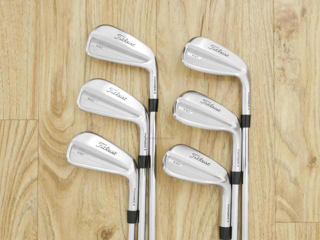 Iron set : Titleist : ชุดเหล็ก Titleist T100 Forged (รุ่นล่าสุด ออกปี 2023 นุ่ม แน่น คม) มีเหล็ก 5-Pw (6 ชิ้น) ก้านเหล็ก NS Pro Modus 105 Flex S