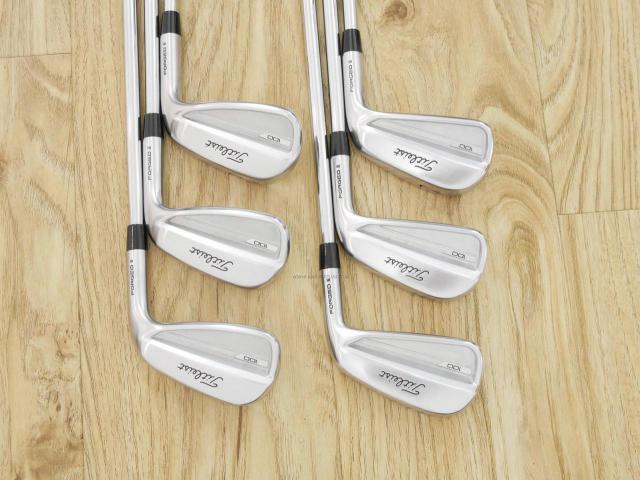 Iron set : Titleist : ชุดเหล็ก Titleist T100 Forged (รุ่นล่าสุด ออกปี 2023 นุ่ม แน่น คม) มีเหล็ก 5-Pw (6 ชิ้น) ก้านเหล็ก NS Pro Modus 105 Flex S