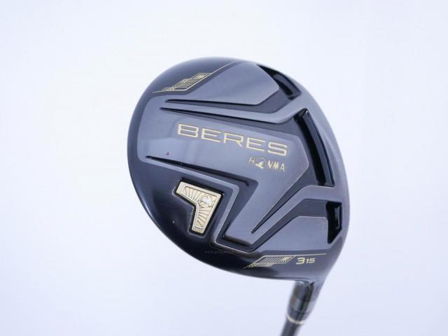 Fairway Wood : Honma : หัวไม้ 3 Honma Beres Black (รุ่นปี 2023) Loft 15 ก้าน Honma ARMRQ MX Flex R2