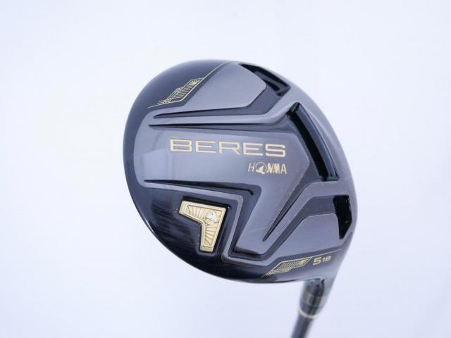 Fairway Wood : Honma : หัวไม้ 5 Honma Beres Black (รุ่นปี 2023) Loft 18 ก้าน Honma ARMRQ MX Flex R2