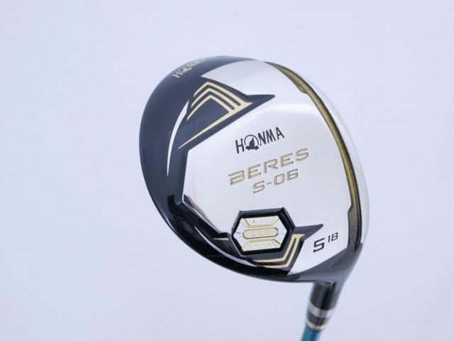 Fairway Wood : Honma : **ก้าน 3 ดาว** หัวไม้ 5 Honma Beres S-06 (รุ่นปี 2019) Loft 18 ก้าน ARMRQ X (43) Flex R (3 ดาว)