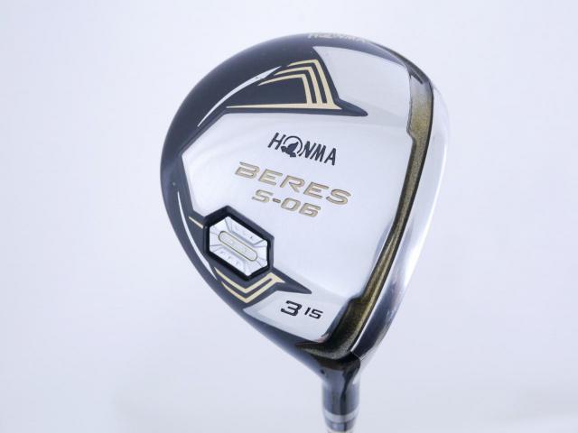 Fairway Wood : Honma : หัวไม้ 3 Honma Beres S-06 (ปี 2019) Loft 15 ก้าน ARMRQ X (47) Flex R (2 ดาว)