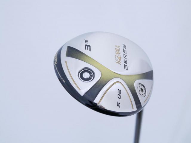 Fairway Wood : Honma : หัวไม้ 3 Honma Beres S-02 Loft 15 ก้าน ARMRQ 6 (49) Flex R (2 ดาว)
