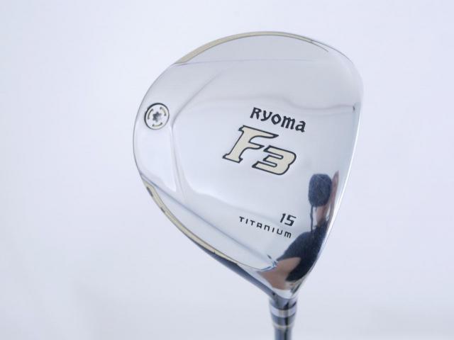 Fairway Wood : Other Brand : หัวไม้ 3 Ryoma F Titanium (รุ่นปี 2019 ไกลมากๆ) Loft 15 ก้าน Tour AD RF2 Flex R