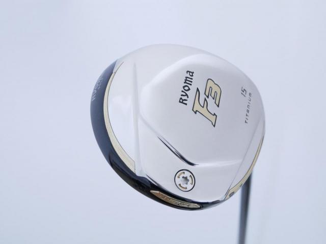 Fairway Wood : Other Brand : หัวไม้ 3 Ryoma F Titanium (รุ่นปี 2019 ไกลมากๆ) Loft 15 ก้าน Tour AD RF2 Flex R