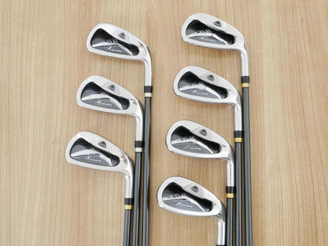 Iron set : Other Brand : ชุดเหล็ก Akira ADR (ใบใหญ่ หน้าเด้ง ไกล) มีเหล็ก 5-Pw,Aw (7 ชิ้น) ก้านกราไฟต์ Fujikura Motore Speeder 60i Flex R