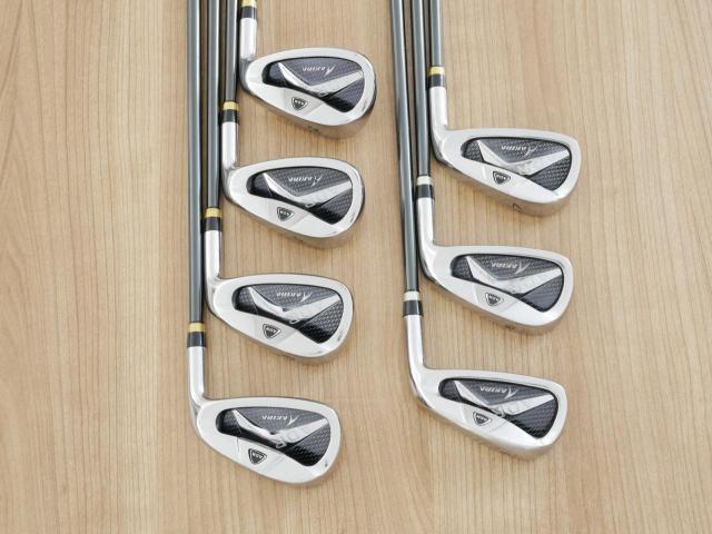 Iron set : Other Brand : ชุดเหล็ก Akira ADR (ใบใหญ่ หน้าเด้ง ไกล) มีเหล็ก 5-Pw,Aw (7 ชิ้น) ก้านกราไฟต์ Fujikura Motore Speeder 60i Flex R