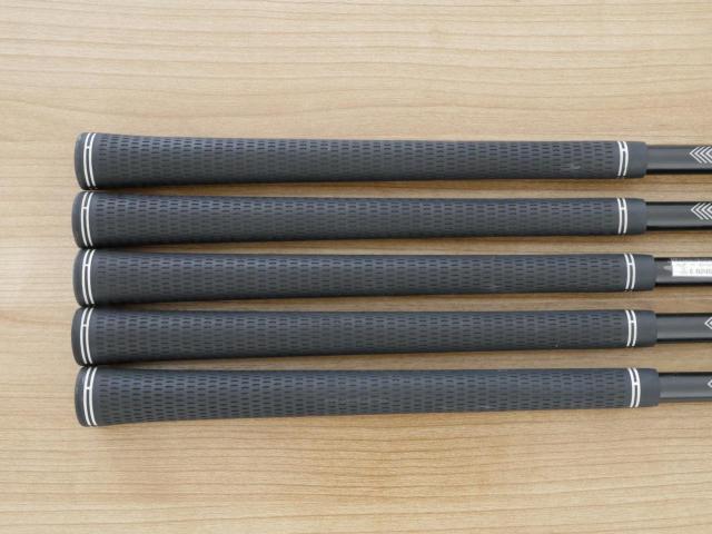 Iron set : PRGR : ชุดเหล็ก PRGR Red 505 (ใบใหญ่ หน้า Maraging ใส เด้ง) มีเหล็ก 6-Pw (5 ชิ้น) ก้านกราไฟต์ M-40 Flex SR