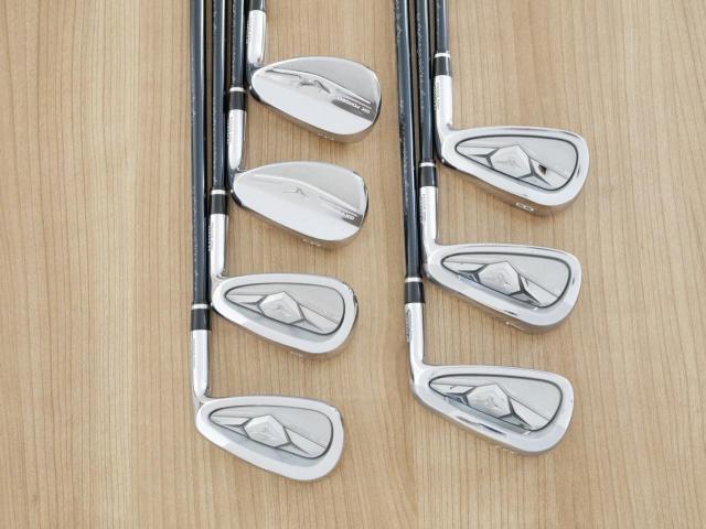 Iron set : Mizuno : ชุดเหล็ก Mizuno GX Forged (ปี 2019) มีเหล็ก 6-Pw,Aw,Sw (7 ชิ้น) ก้านกราไฟต์ Flex SR