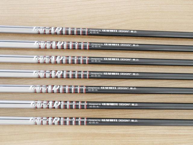 Iron set : PRGR : ชุดเหล็กกระเทย PRGR Egg PF Forged (รุ่นปี 2019 ตีง่ายและไกลมากๆ โกงสุดๆ) มีเหล็ก 6-Pw,Aw,As (7 ชิ้น) ก้านกราไฟต์ Tour AD 85 Flex R
