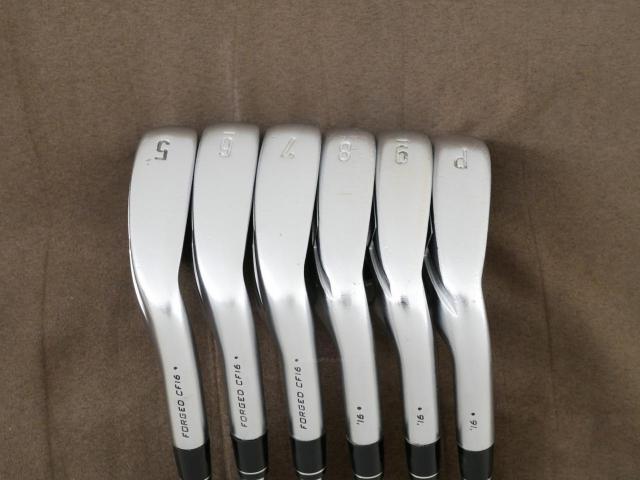 Iron set : Callaway : ชุดเหล็ก Callaway APEX Combo Forged (ปี 2017) มีเหล็ก 5-Pw (6 ชิ้น) ก้านเหล็ก Dynamic Gold AMT Tour Issue S200