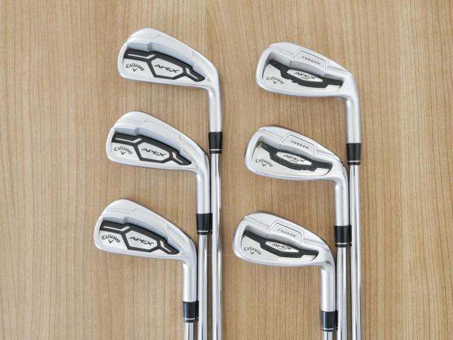 Iron set : Callaway : ชุดเหล็ก Callaway APEX Combo Forged (ปี 2017) มีเหล็ก 5-Pw (6 ชิ้น) ก้านเหล็ก Dynamic Gold AMT Tour Issue S200