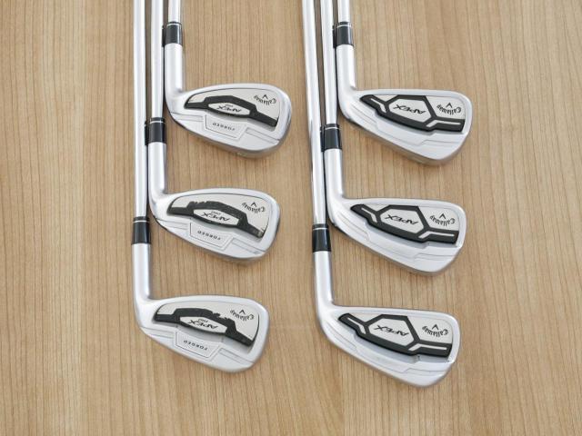 Iron set : Callaway : ชุดเหล็ก Callaway APEX Combo Forged (ปี 2017) มีเหล็ก 5-Pw (6 ชิ้น) ก้านเหล็ก Dynamic Gold AMT Tour Issue S200