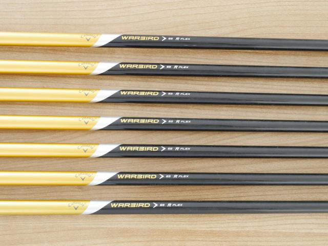 Iron set : Callaway : ชุดเหล็ก Callaway Warbird มีเหล็ก 5-Pw,Sw (7 ชิ้น) ก้านกราไฟต์ Flex R
