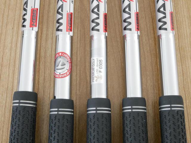 Iron set : Taylormade : ชุดเหล็ก Taylormade Stealth (ออกปี 2022 Japan Spec.) มีเหล็ก 6-Pw (5 ชิ้น) ก้านเหล็ก KBS Max MT 85 Flex R