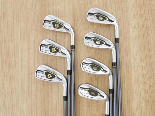 Iron set : Taylormade : ชุดเหล็ก Taylormade Gloire G (รุ่นท๊อปสุด ตีไกลมากๆ เหล็ก 7 Loft 26.5 หน้าเด้ง) มีเหล็ก 6-Pw,Aw,Sw (7 ชิ้น) ก้านกราไฟต์ Flex R