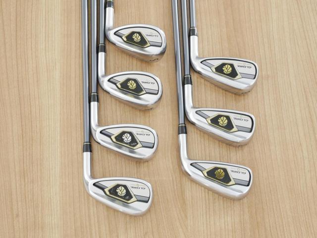 Iron set : Taylormade : ชุดเหล็ก Taylormade Gloire G (รุ่นท๊อปสุด ตีไกลมากๆ เหล็ก 7 Loft 26.5 หน้าเด้ง) มีเหล็ก 6-Pw,Aw,Sw (7 ชิ้น) ก้านกราไฟต์ Flex R