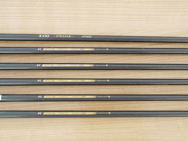 Iron set : XXIO : ชุดเหล็ก XXIO Prime 4 (รุ่นท๊อปสุด หน้าเด้ง) มีเหล็ก 5-Pw (6 ชิ้น) ก้าน SP-400 Flex R