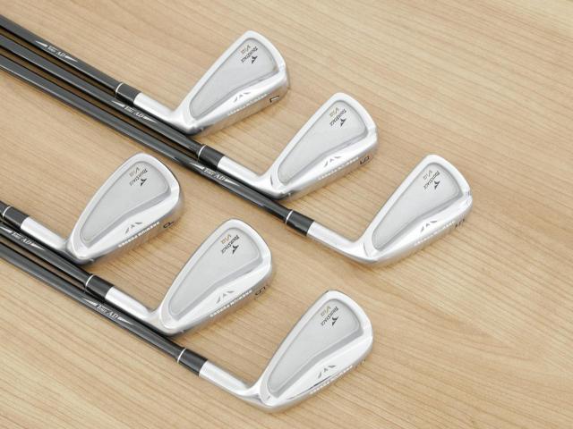 Iron set : Tourstage : ชุดเหล็ก Tourstage VIQ (Forged) มีเหล็ก 5-Pw (6 ชิ้น) ก้านกราไฟต์ Tour AD 75 Flex R