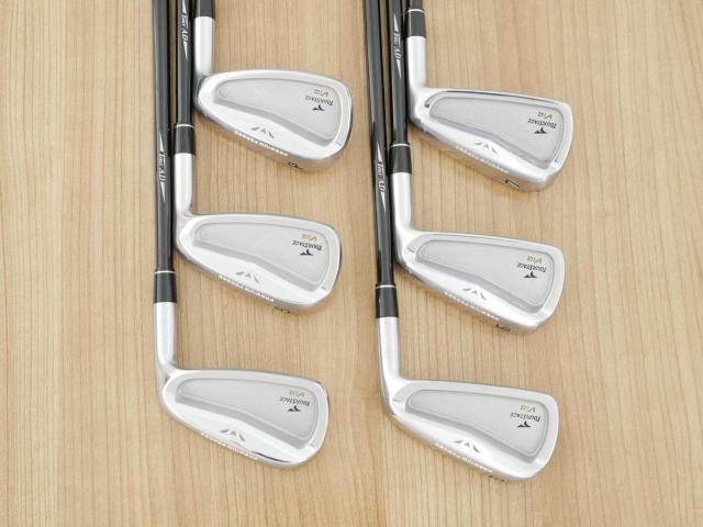 Iron set : Tourstage : ชุดเหล็ก Tourstage VIQ (Forged) มีเหล็ก 5-Pw (6 ชิ้น) ก้านกราไฟต์ Tour AD 75 Flex R