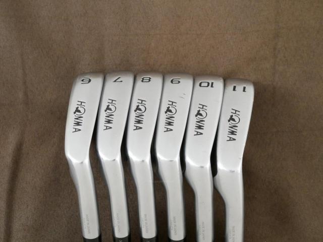 Iron set : Honma : ชุดเหล็ก Honma Tour World TW717P (Forged) มีเหล็ก 6-11 (6 ชิ้น) ก้านกราไฟต์ Honma ARMRQ 8 (54) Flex R (2 ดาว)