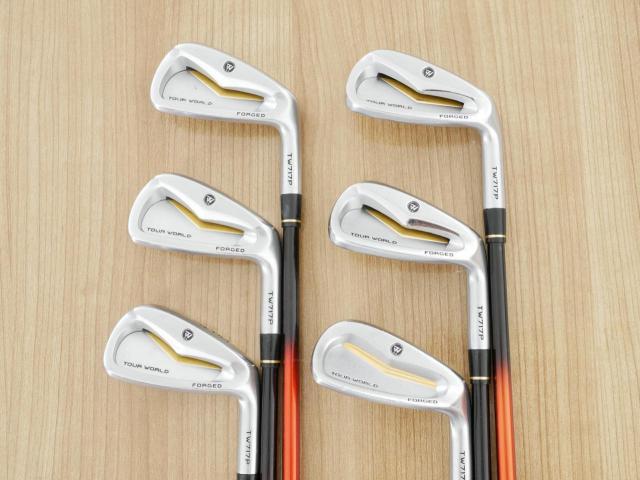 Iron set : Honma : ชุดเหล็ก Honma Tour World TW717P (Forged) มีเหล็ก 6-11 (6 ชิ้น) ก้านกราไฟต์ Honma ARMRQ 8 (54) Flex R (2 ดาว)